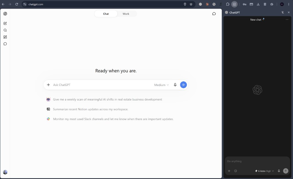 ChatGPT Chrome Sidebar