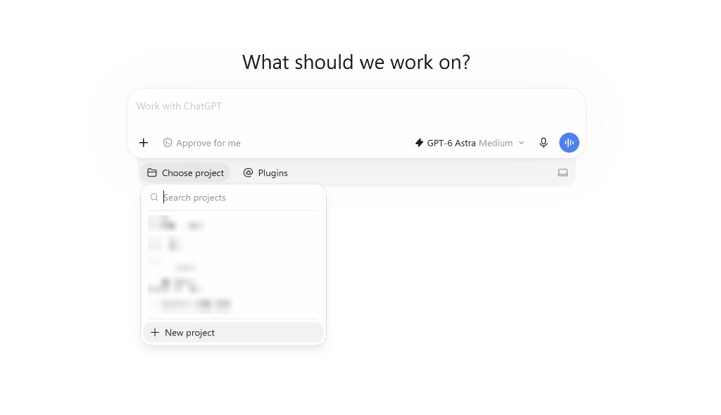 Choose project